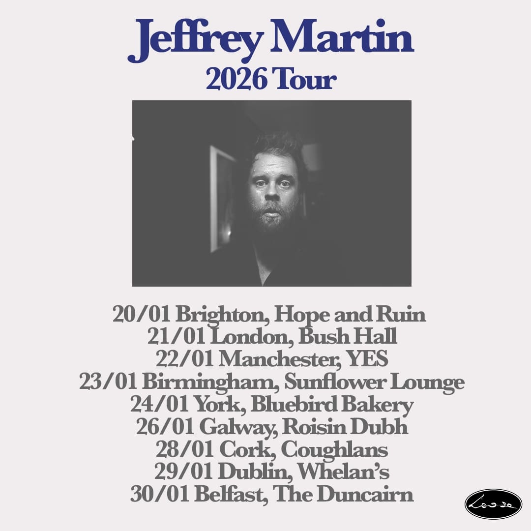 Jeffrey Martin announces UK and Ireland dates for January 2026 link to detail page